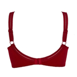 Elbrina Johanna rouge foncé soutien-gorge sans forme