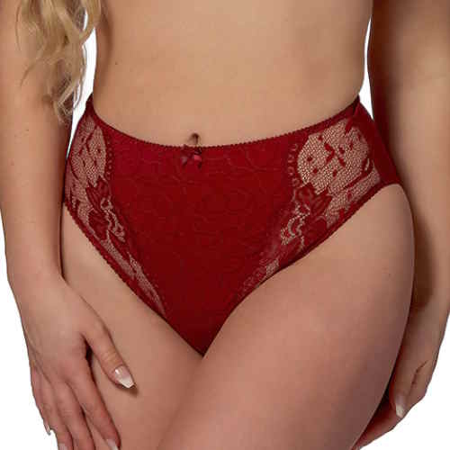 Elbrina Johanna rouge foncé slip
