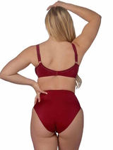Elbrina Johanna rouge foncé slip