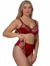 Elbrina Johanna rouge foncé slip
