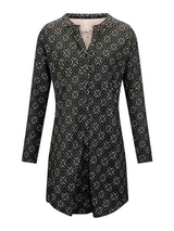 Charlie Choe Rêves sauvages noir/rose chemise de nuit