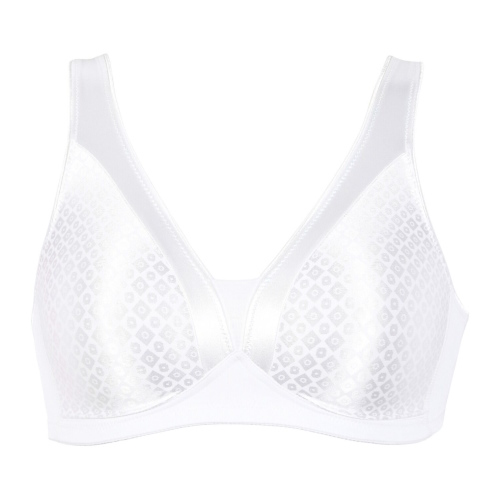 Naturana Minimizer blanc/print soutien-gorge sans armatures en dentelle