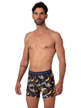 Muchachomalo Bananas bleu marine/print boxer