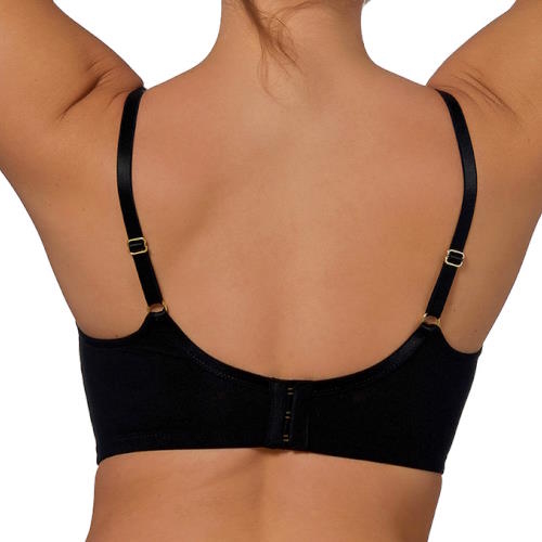After Eden D-Cup & Up Tilde noir/or soutien-gorge rembourré