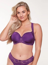 LingaDore Majesty purple violet soutien-gorge rembourré