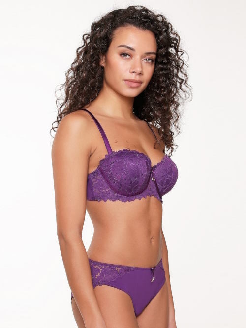 LingaDore Majesty purple violet soutien-gorge rembourré