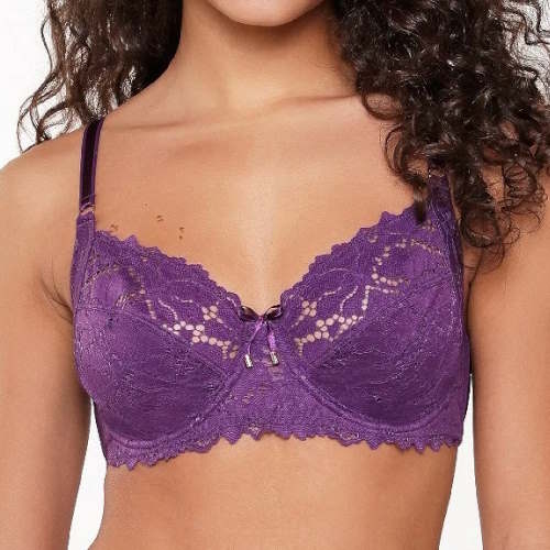 LingaDore Majesty purple violet soutien-gorge sans forme