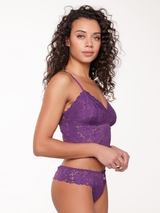 LingaDore Majesty purple violet soutien-gorge sans armatures en dentelle
