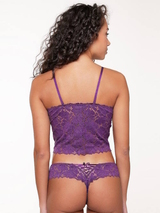 LingaDore Majesty purple violet soutien-gorge sans armatures en dentelle