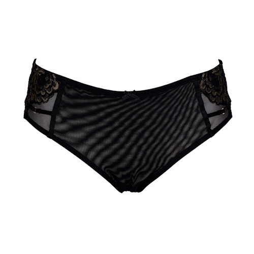 After Eden D-Cup & Up Tilde noir/or slip