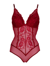 After Eden Tulien rouge corselet
