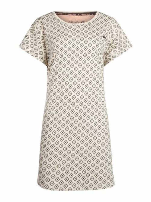 Charlie Choe T- Howdy marron/print chemise de nuit