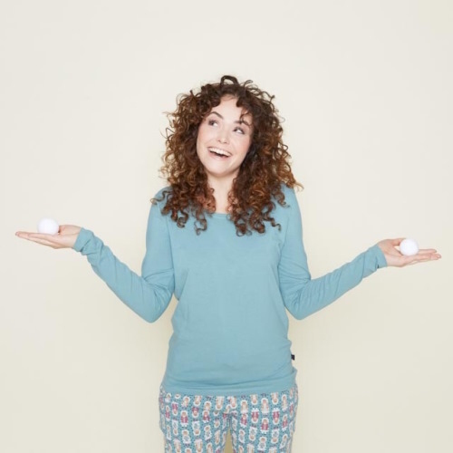 Charlie Choe Cold Days vert chemise de nuit