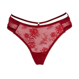 After Eden D-Cup & Up Tender rouge foncé culotte string