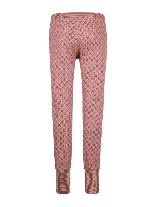 Charlie Choe Warm Nights marron/rose pantalon de pyjama