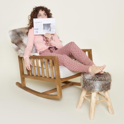 Charlie Choe Warm Nights marron/rose pantalon de pyjama