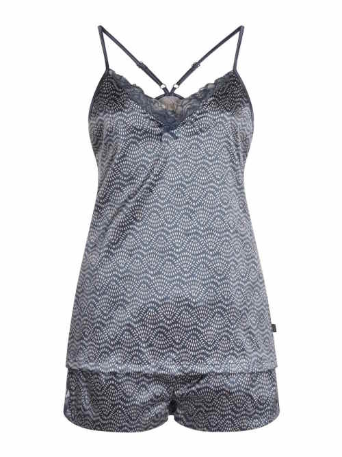 Charlie Choe Bonne chance bleu marine/print shortama