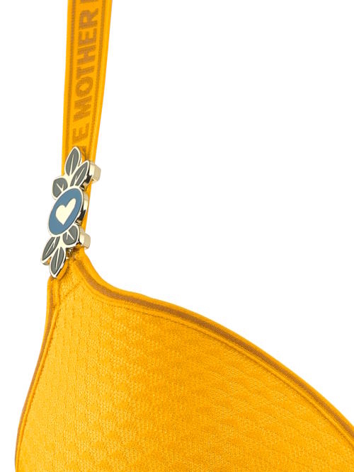 Marlies Dekkers Lady Leaf jaune ocre soutien-gorge push up