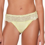 LingaDore Quotidien Basic sunny lime culotte string