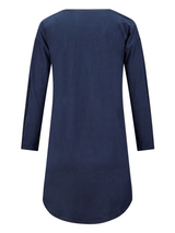Charlie Choe Rêves mystiques bleu marine chemise de nuit
