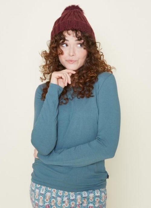 Charlie Choe Cold Days vert chemise de nuit