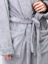LingaDore Night Basic gris peignoir