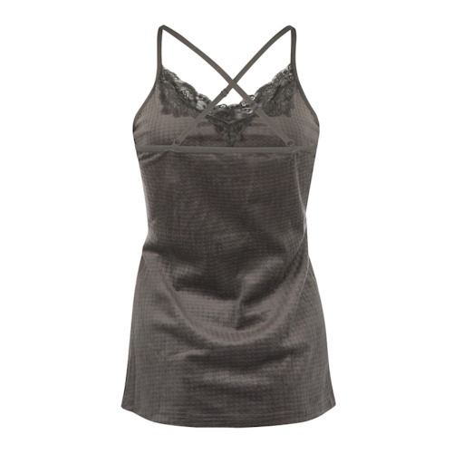 Charlie Choe Wild Nights anthracite chemise de nuit