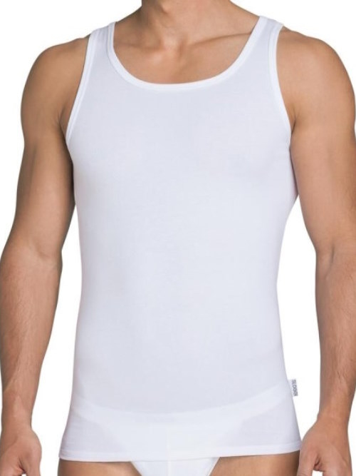 Sloggi Hommes Basic blanc singlet pour hommes