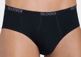 Sloggi Hommes Basic noir slip pour hommes