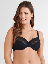 Felina Joy noir soutien-gorge sans forme