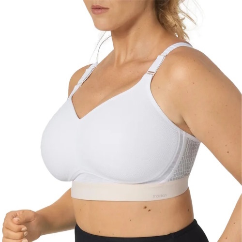 Triomphe Triaction Workout blanc/rose soutien-gorge de sport