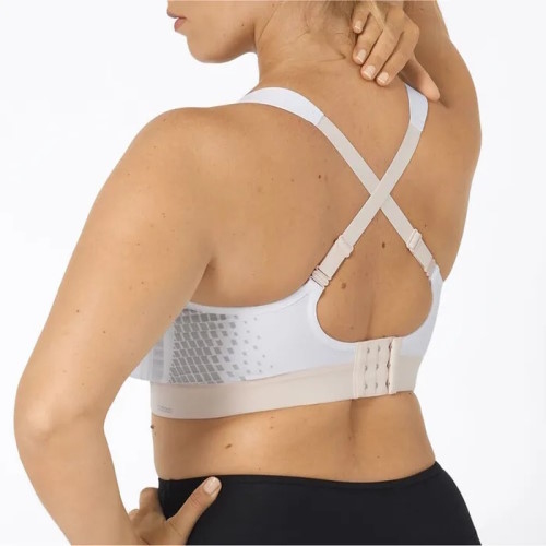 Triomphe Triaction Workout blanc/rose soutien-gorge de sport