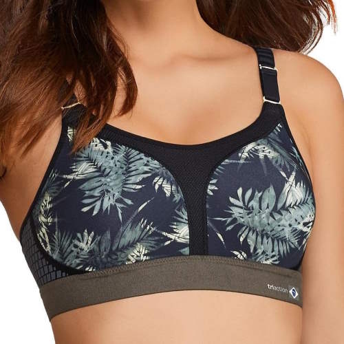 Triomphe Extreme lite noir/kaki soutien-gorge de sport