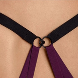 Triomphe Free Motion noir/violet soutien-gorge de sport