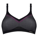 Triomphe Free Motion noir/violet soutien-gorge de sport