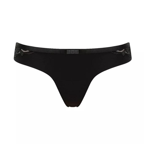 Triomphe Sexy Angel Spotlight noir culotte string