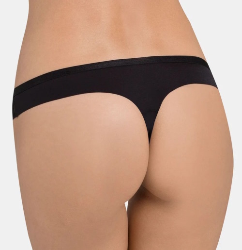 Triomphe Sexy Angel Spotlight noir culotte string