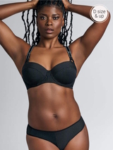 Marlies Dekkers Gloria noir/print soutien-gorge rembourré