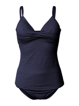 Bomain Rome gris/bleu tankini set