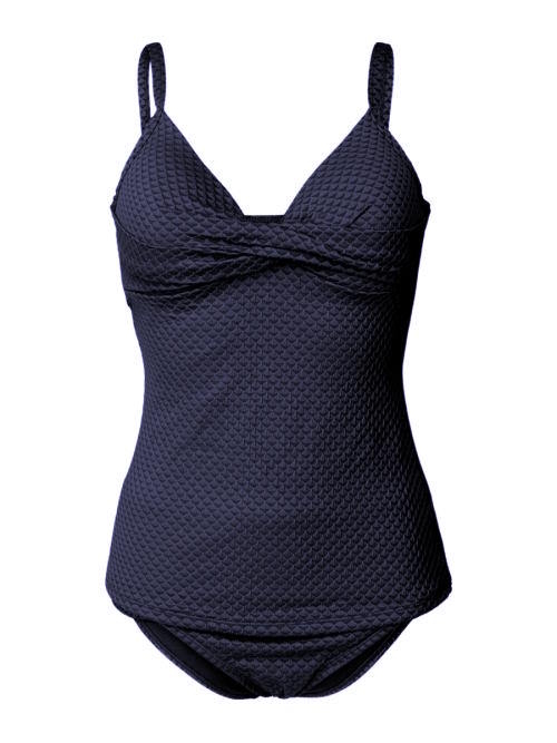 Bomain Rome gris/bleu tankini set