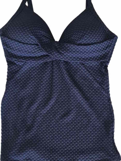 Bomain Rome gris/bleu tankini set