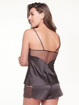 LingaDore Night Espresso marron pantalon de pyjama