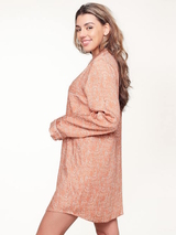 LingaDore Night  Bisque Autumn marron/print chemise de nuit