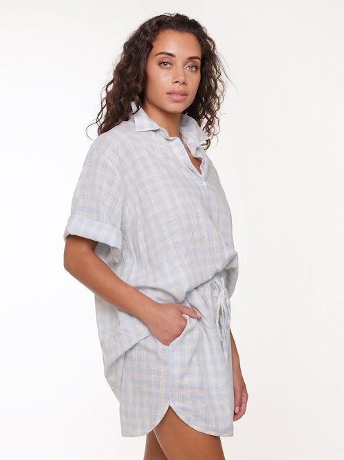 LingaDore Night  Hot summer nights baby bleu shortama