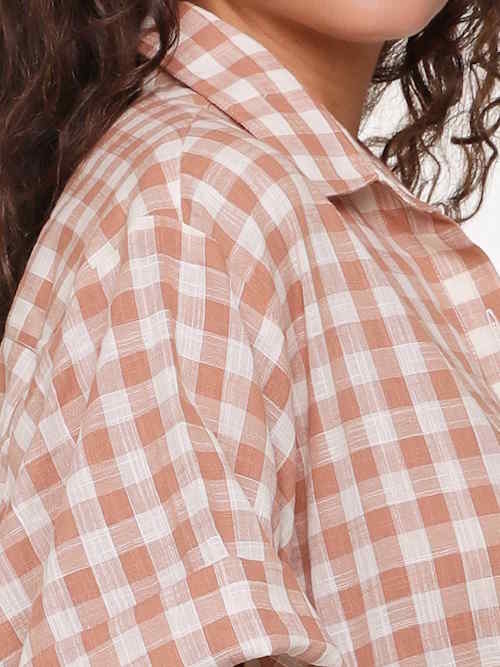 LingaDore Night  Hot summer nights marron/print shortama