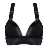 Maillots de bain Marlies Dekkers Cache Coeur noir haut de bikini préformé