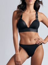 Maillots de bain Marlies Dekkers Cache Coeur noir haut de bikini préformé