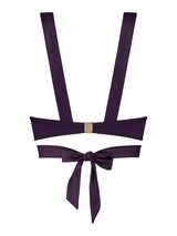 Maillots de bain Marlies Dekkers Cache Coeur violet bikinitop push up