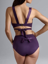 Maillots de bain Marlies Dekkers Cache Coeur violet slip de bikini
