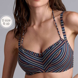 Maillots de bain Marlies Dekkers Holi Vintage bleu marine/print soutien-gorge bikini corbeille